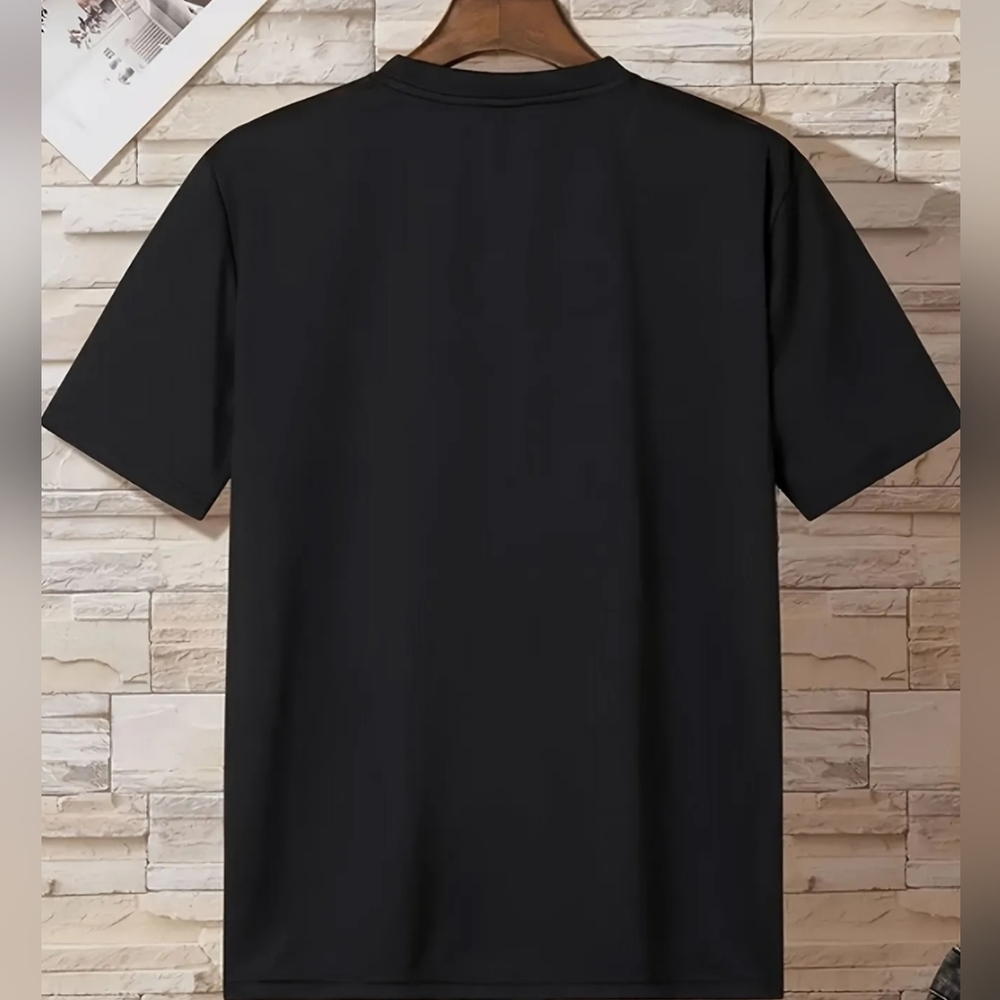 Womens Black / White "Half Hood, Half Holy" Short Sleeve T-shirt - Picture 5 of 5
